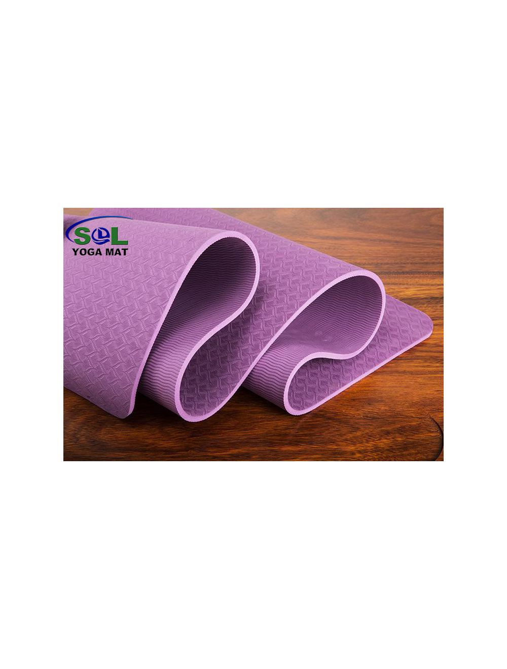 6mmWholesale High resilience Single layer Pilates TPE Yoga mat