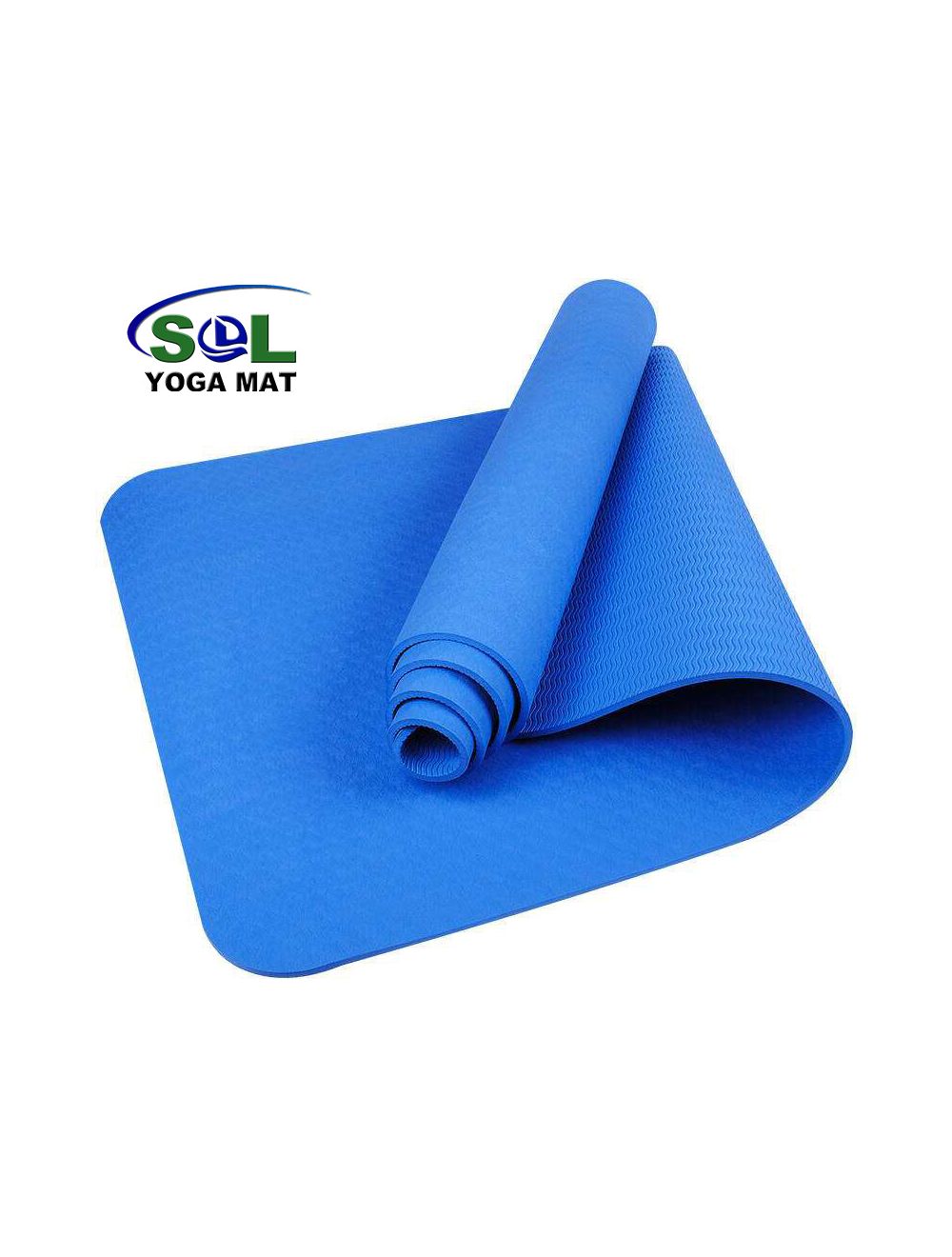 8mm single-layer Non Slip Exercise Eco Friendly TPE Yoga mat