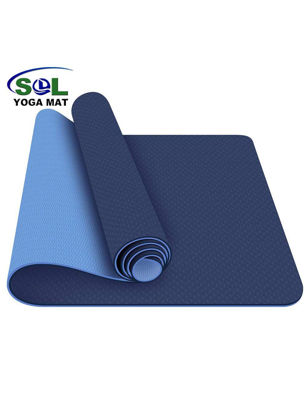 8mm Extra Thick High Resilience TPE Yoga/Pilates Mat